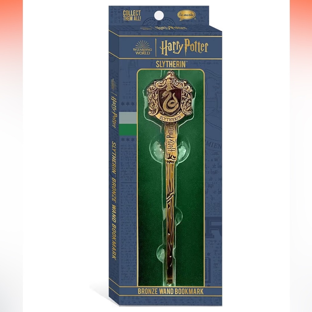 Harry Potter Slytherin Metal Bookmark